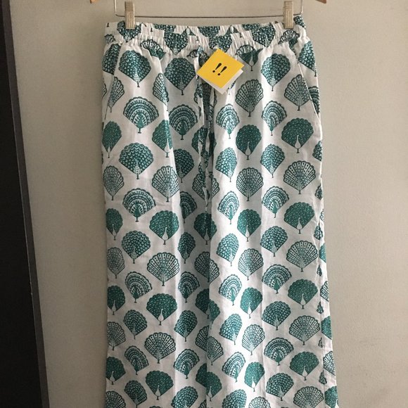 Roberta Roller Rabbit 100% linen pants - Picture 1 of 13